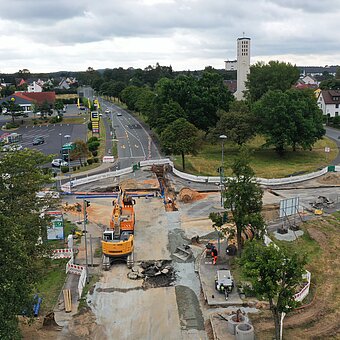 Hohenberger Straße / Christian-Höfer-Ring / Vorwerkstraße